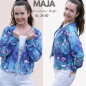Preview: BLOUSON MAJA,  GR. 34-50  EBOOK UND SCHNITTMUSTER